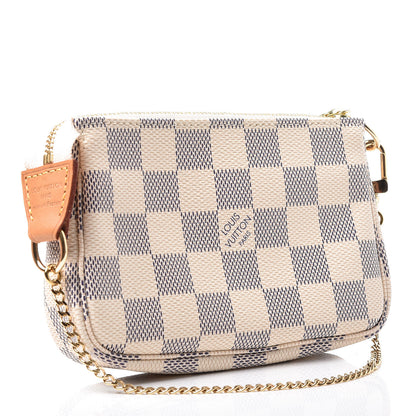 Louis Vuitton Damier Azur Mini Pochette Accessories 3 of 8