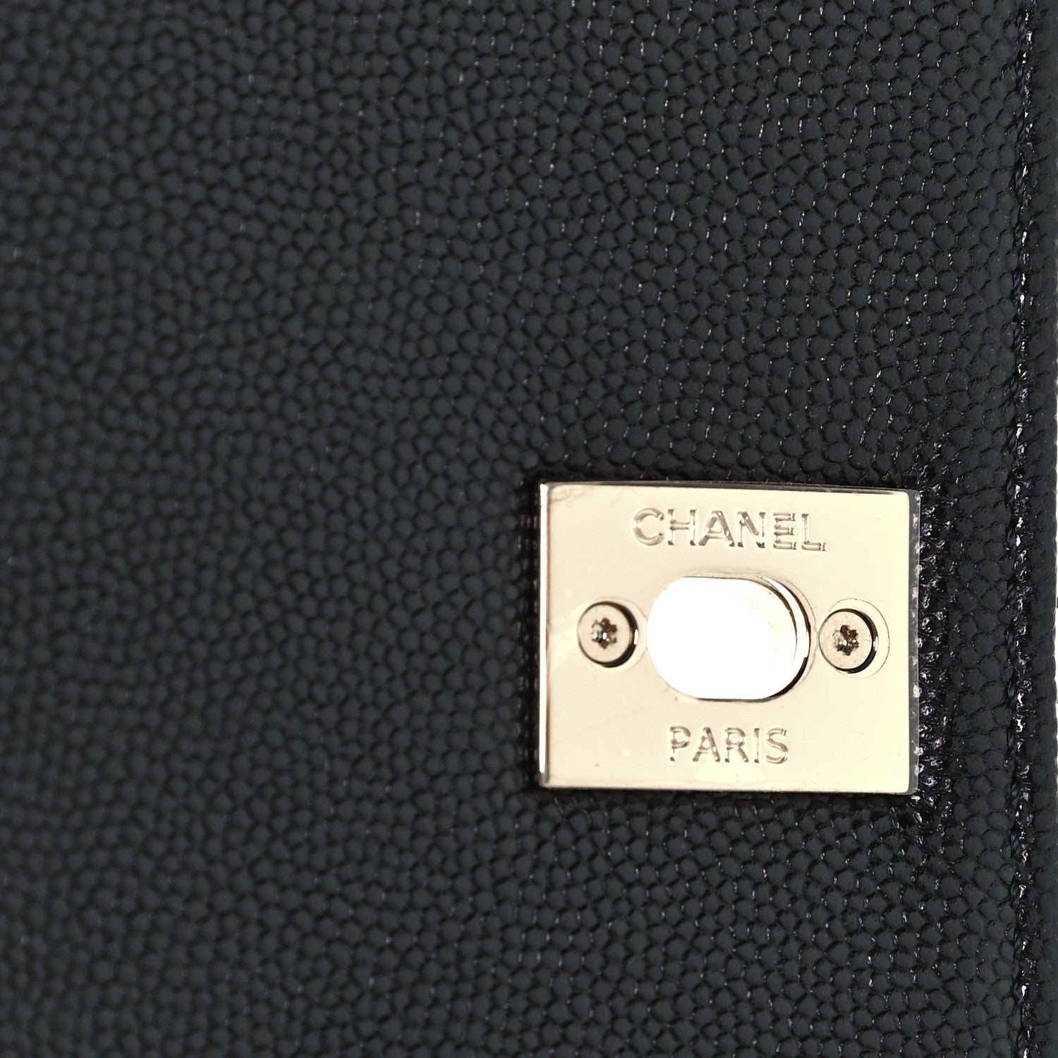Chanel Caviar Lizard Quilted Small Coco Handle Flap Black 6 of 11