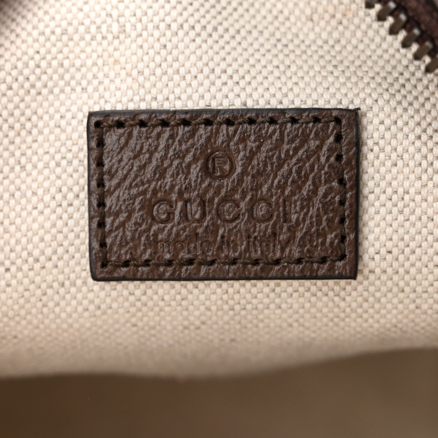 Gucci GG Supreme Monogram Web Mini Ophidia Messenger Brown 6 of 11