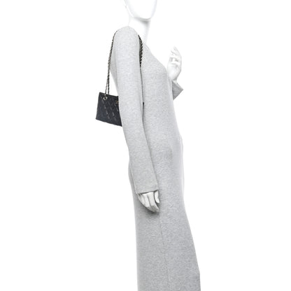 Chanel Caviar Quilted Classic Clutch Tote With Chain Black 2 of 12