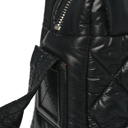 Chanel Nylon Small Coco Cocoon Messenger Bag Black 10 of 11