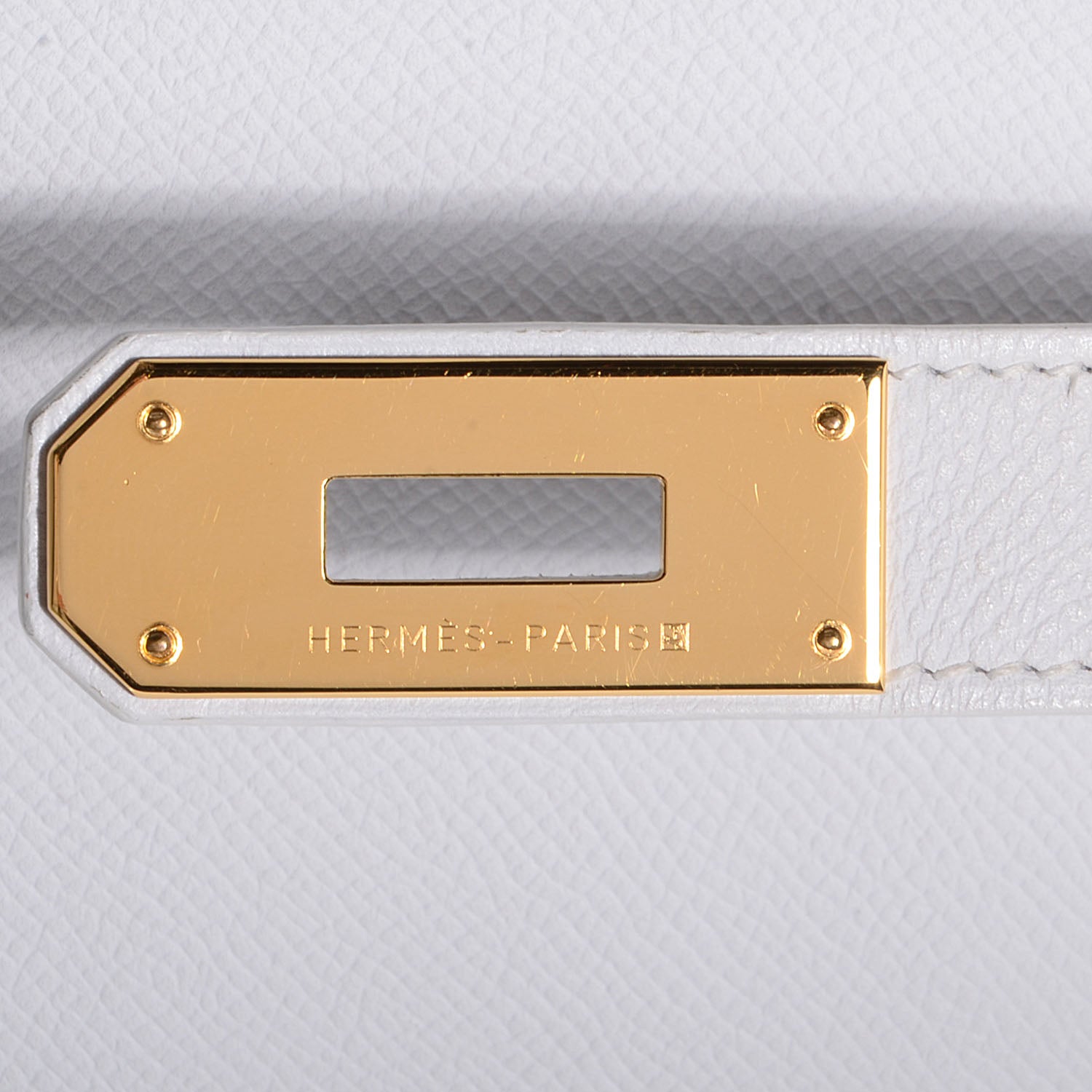 Hermes Epsom Kelly Sellier 40 White 6 of 25