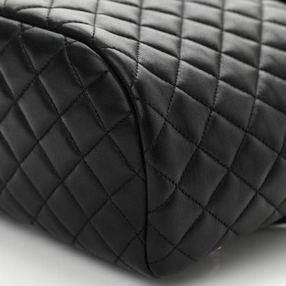 Chanel Lambskin Quilted Small Urban Spirit Backpack Black 10 of 10