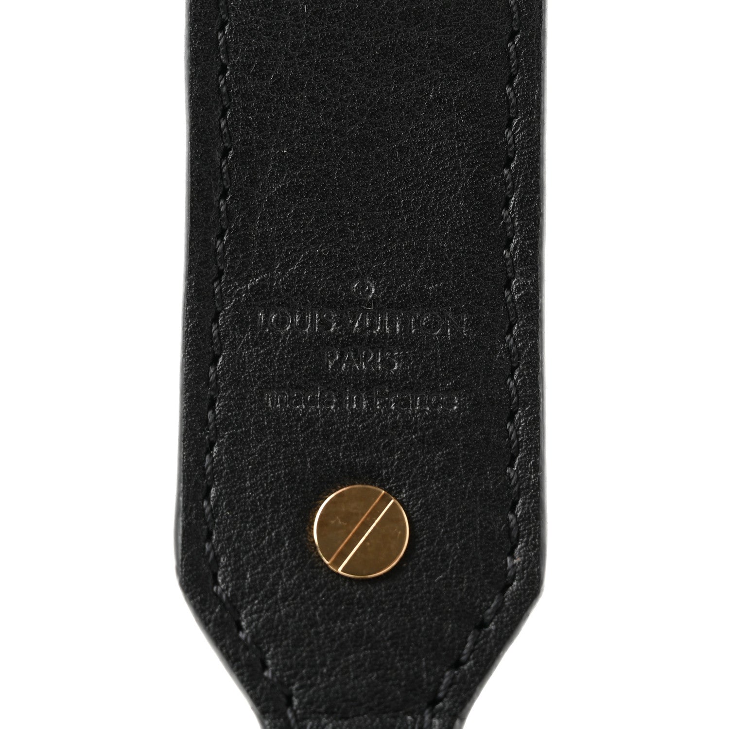 Louis Vuitton Reverse Monogram Bandouliere Shoulder Strap XL Black 3 of 3