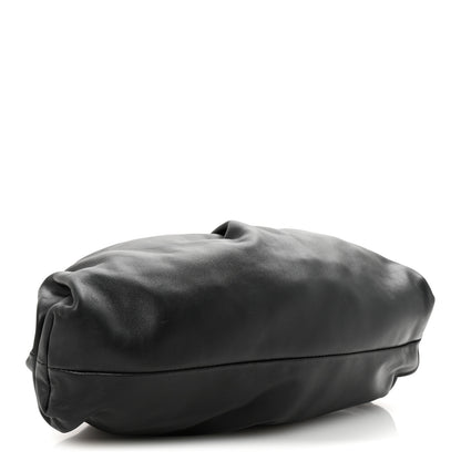 Bottega Veneta Smooth Butter Calf The Pouch Oversized Clutch Black 4 of 7