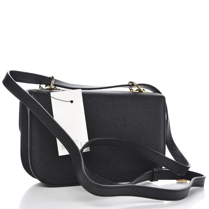 Alexander McQueen Little Stones Calfskin Small Insignia Flap Black 4 of 8