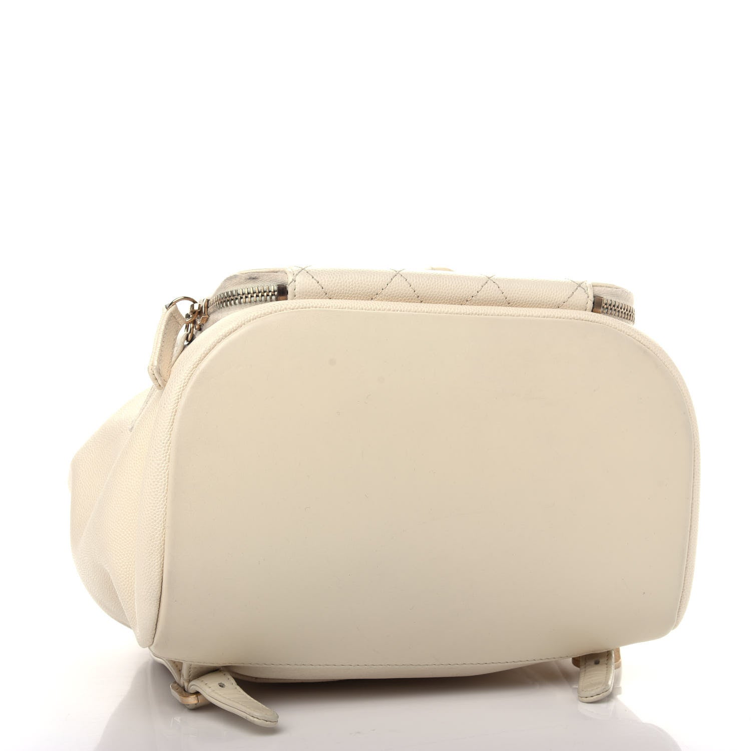Chanel Caviar Quilted Business Affinity Backpack White 4 of 10