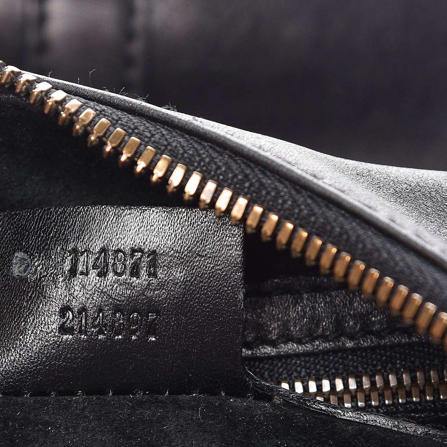 Calfskin GG Reins Hobo Black