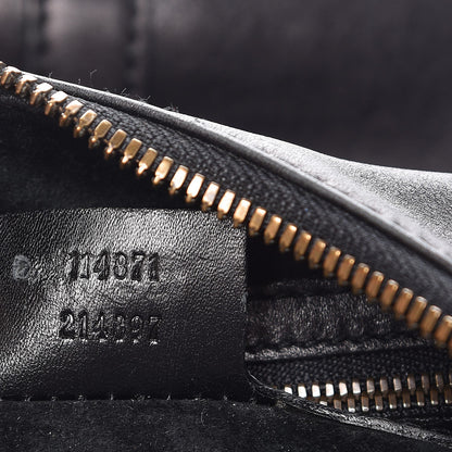Gucci Calfskin GG Reins Hobo Black 7 of 15