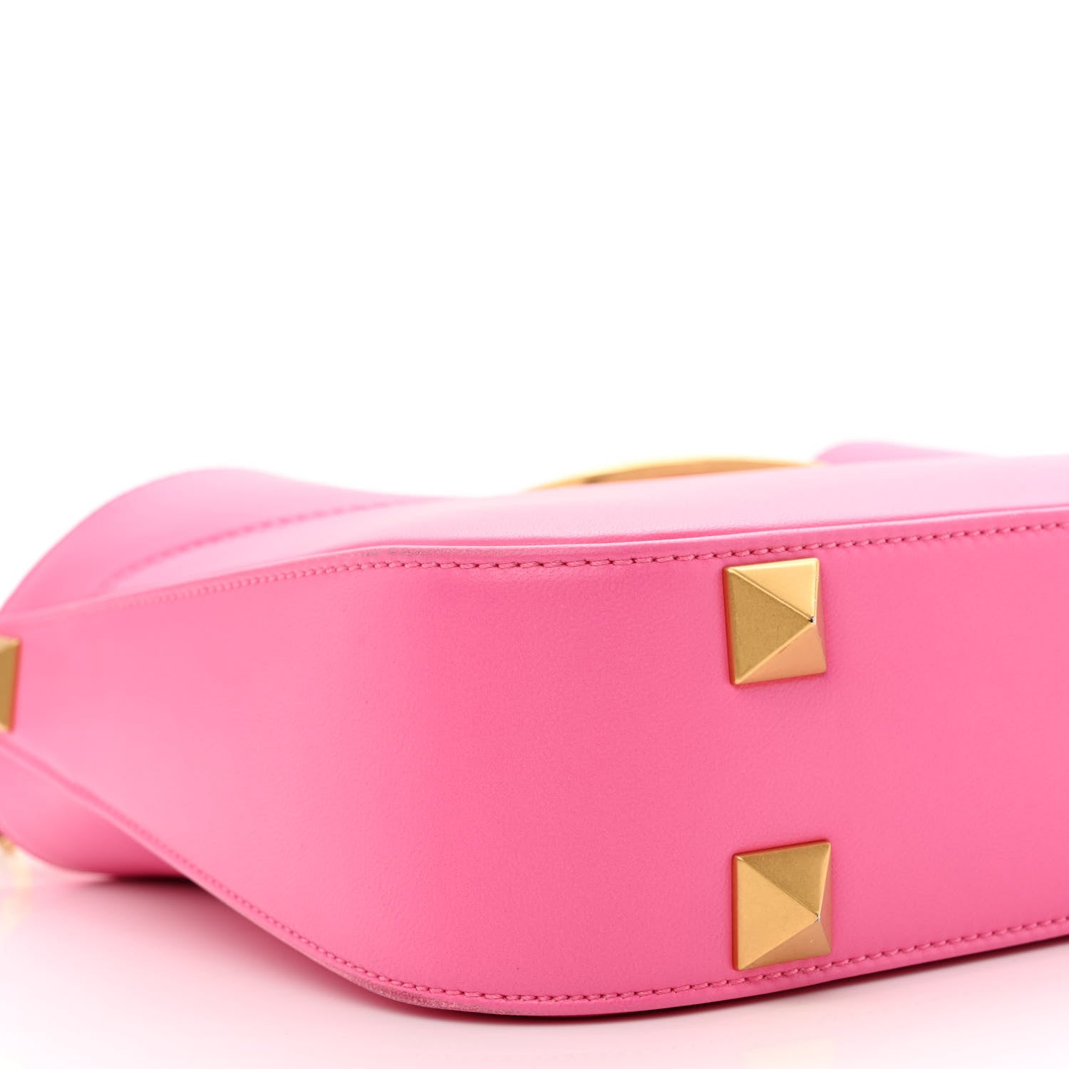 Valentino Garavani Nappa Stud Sign Hobo Feminine Pink 8 of 9