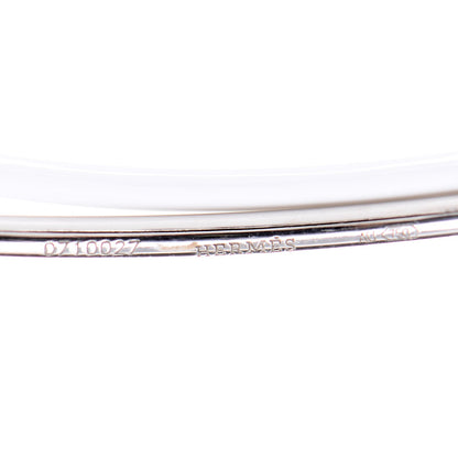 Hermes 18K White Gold Nausicaa PM Bracelet Small 4 of 8