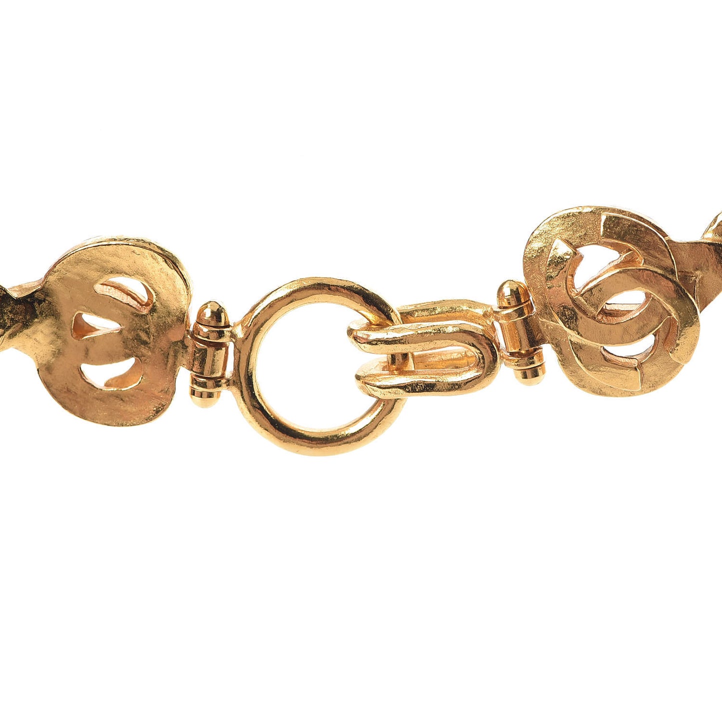 CC Pendant Necklace Gold