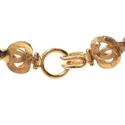 Chanel CC Pendant Necklace Gold 5 of 7