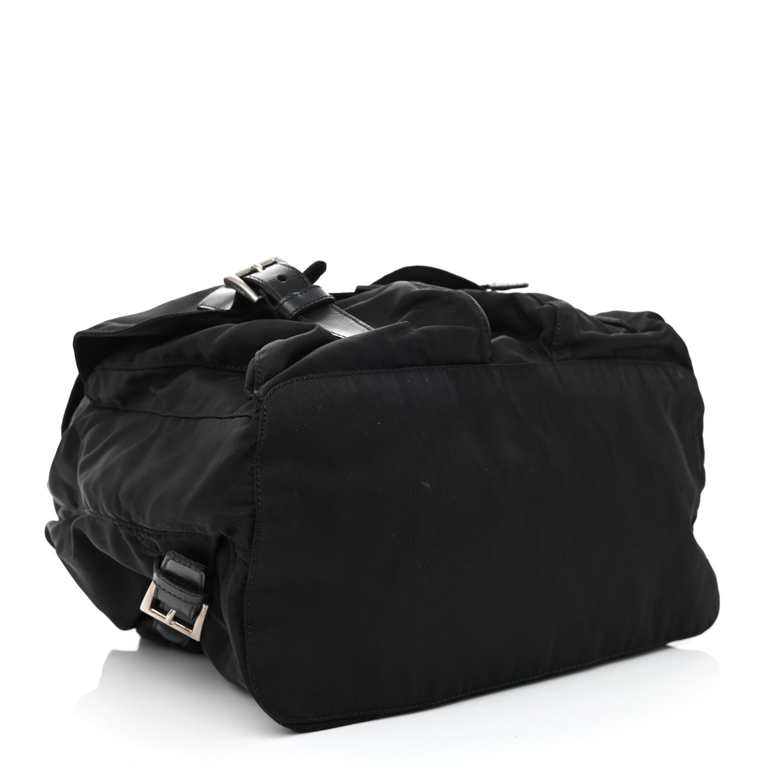 Prada Nylon Vela Medium Backpack Black 4 of 8