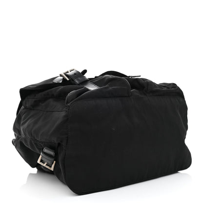 Prada Nylon Vela Medium Backpack Black 4 of 8