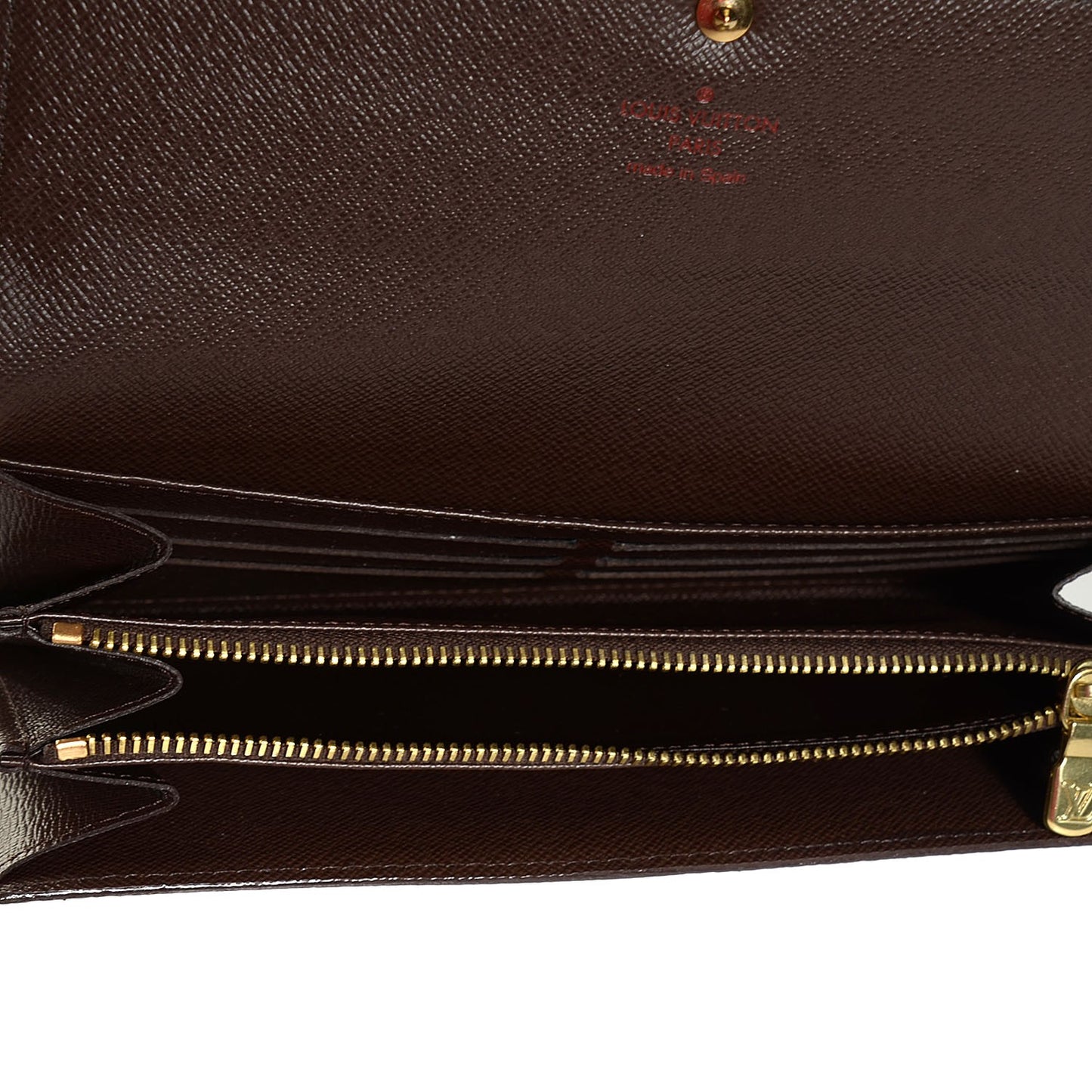 Damier Ebene Sarah Wallet
