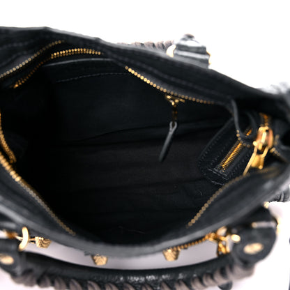Balenciaga Agneau Giant 12 Gold Hardware Mini City Anthracite 5 of 14