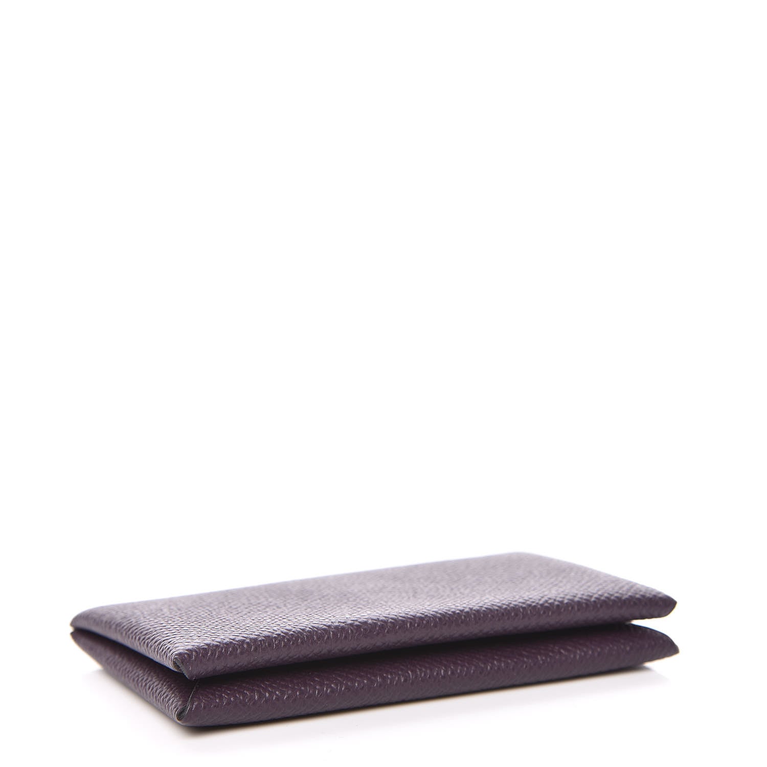 Hermes Epsom Calvi Card Case Raisin 4 of 8