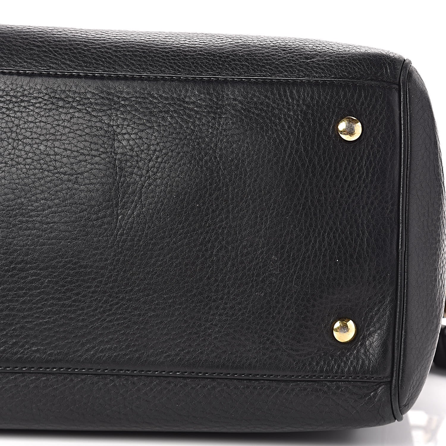 Versace Cervo Embossed Vitello Signature Duffle Bag Black 15 of 18
