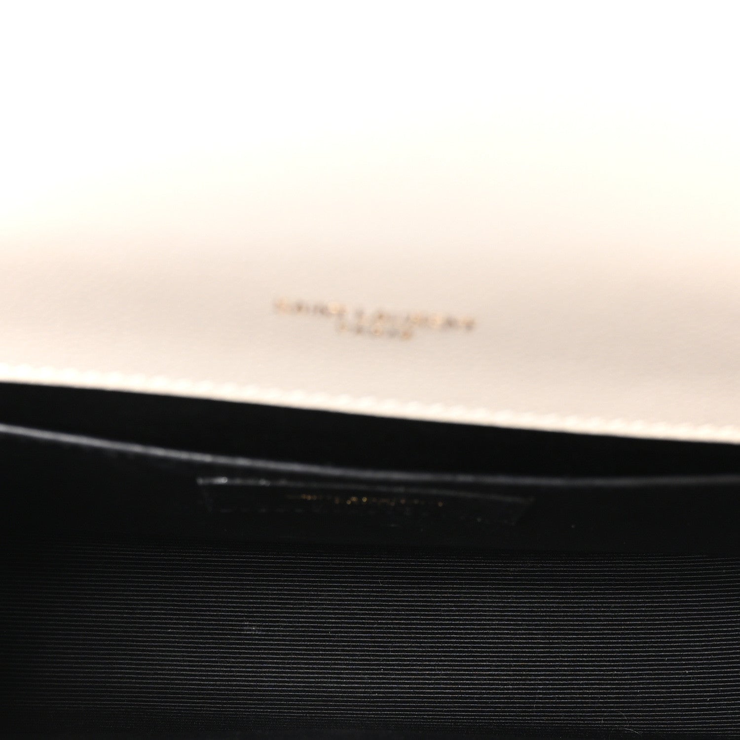 Saint Laurent Grain De Poudre Small Classic Monogram Kate Tassel Satchel Crema Soft 5 of 10