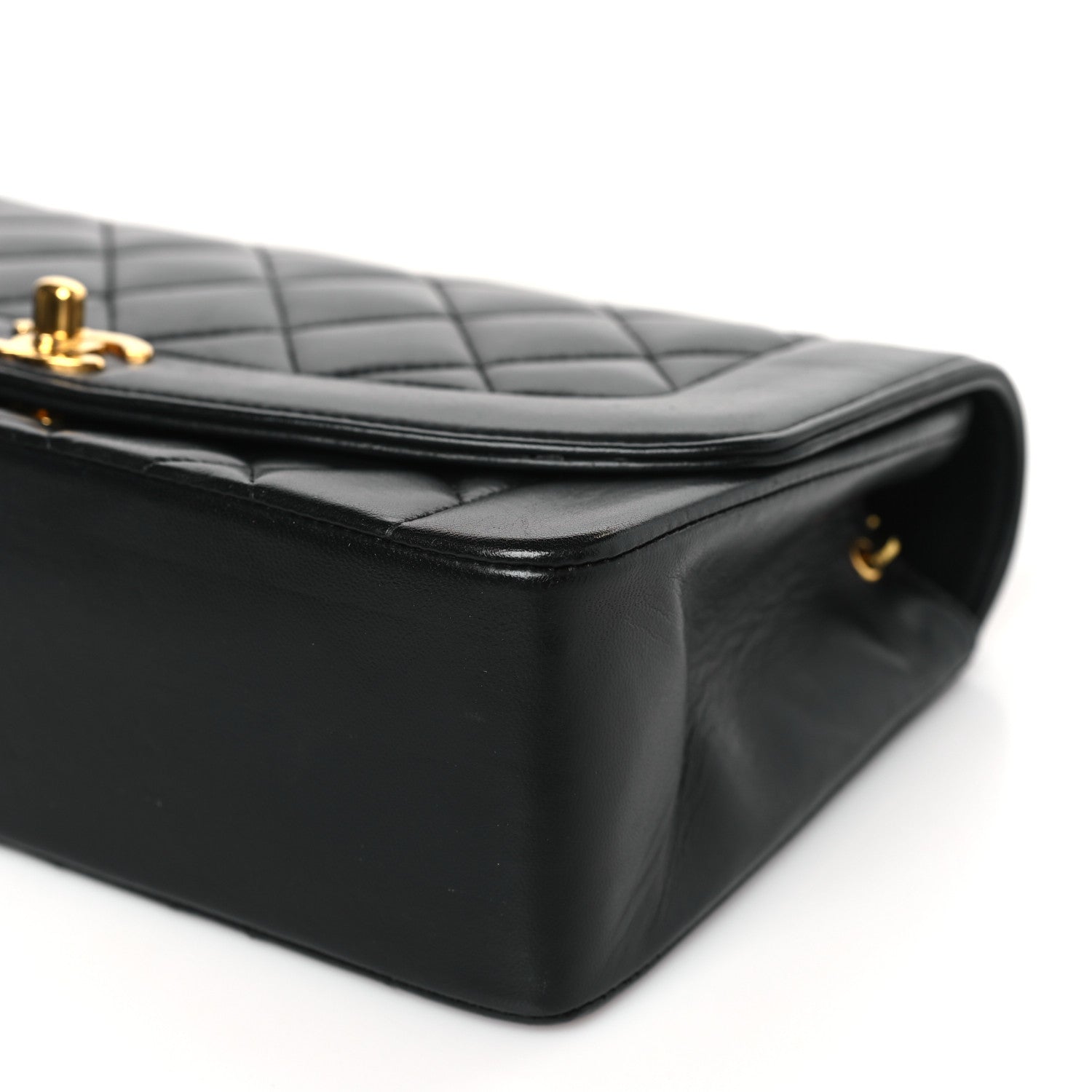 Chanel Lambskin Quilted Small Single Flap Black 9 of 9
