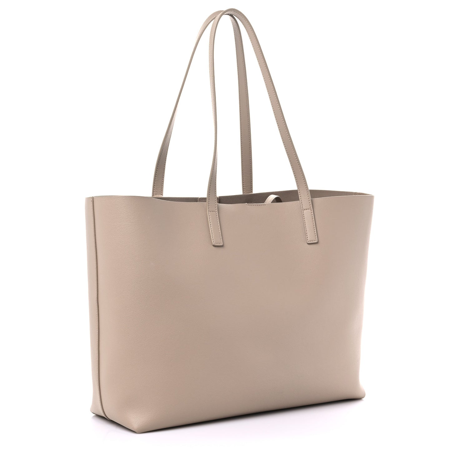 Calfskin Large Shopping Tote Beige