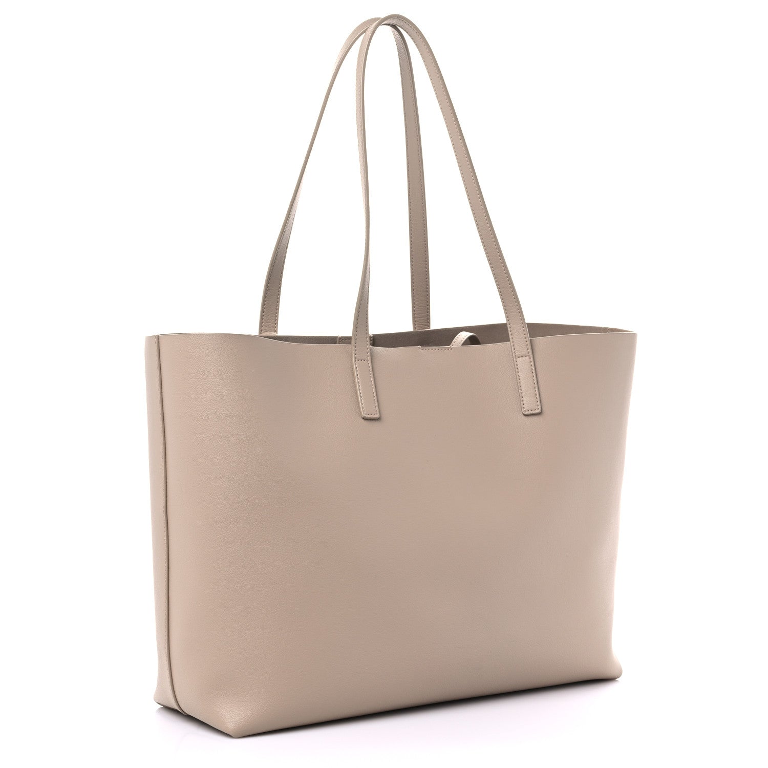 Saint Laurent Calfskin Large Shopping Tote Beige 4 of 11