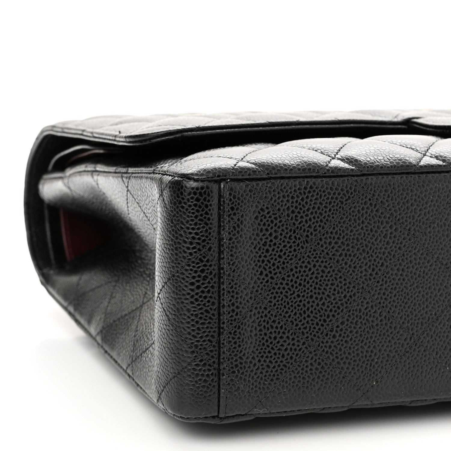 Chanel Caviar Quilted Maxi Double Flap Black 8 of 9