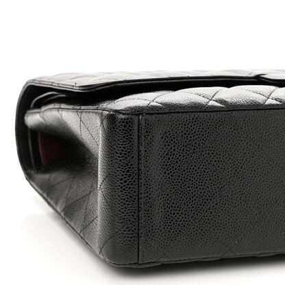 Chanel Caviar Quilted Maxi Double Flap Black 8 of 9