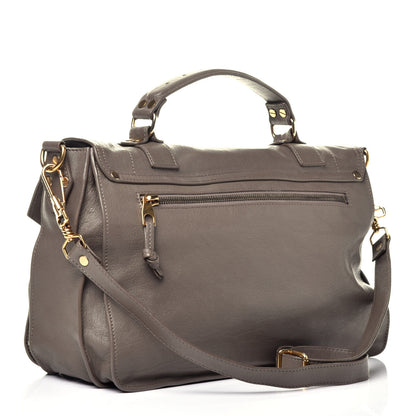 Proenza Schouler Lambskin Medium PS1 Satchel Smoke 4 of 11