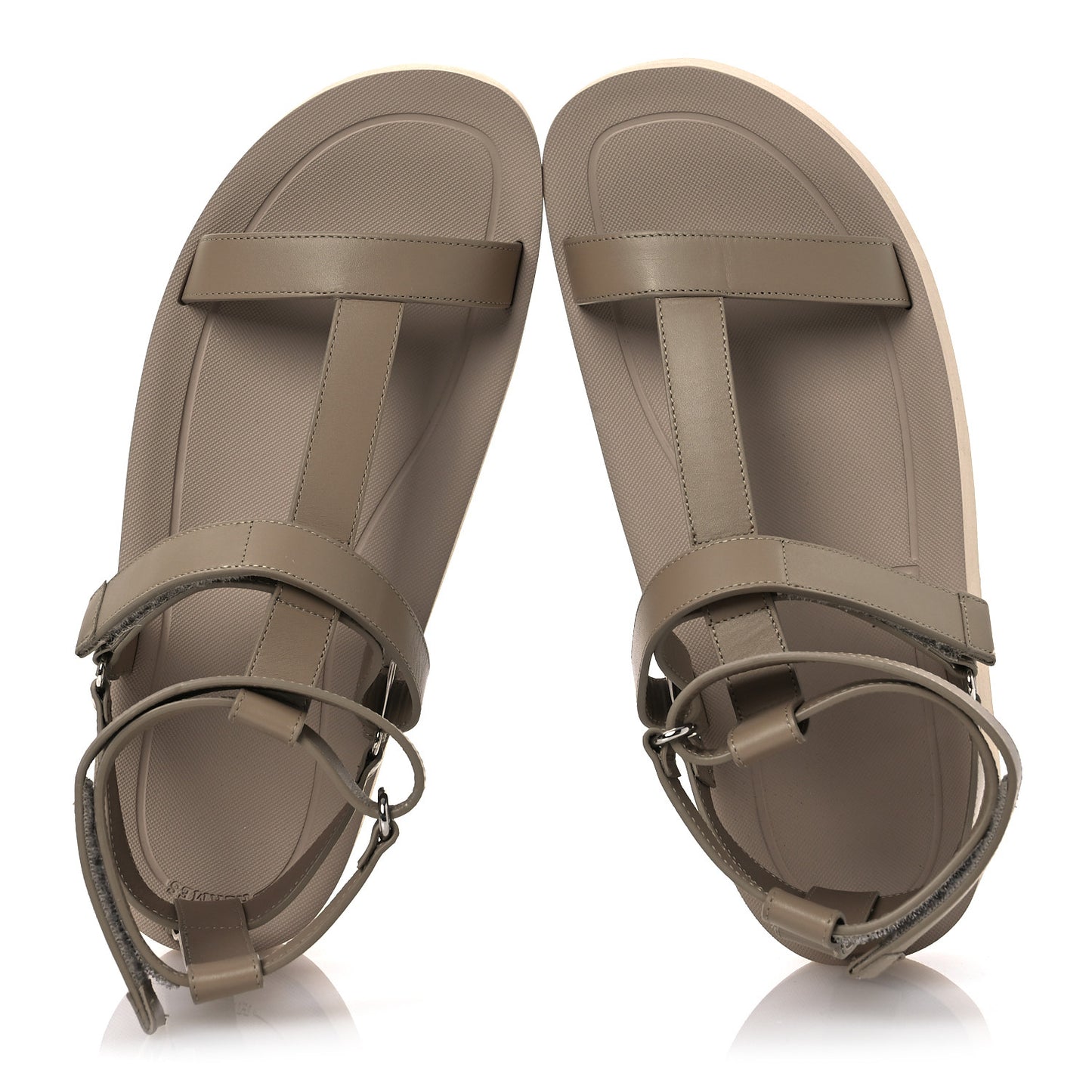 Calfskin Womens Enid Sandals 41 Argile