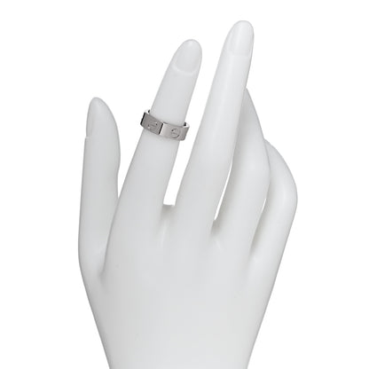Cartier 18K White Gold 5.5mm LOVE Ring 47 4 2 of 4