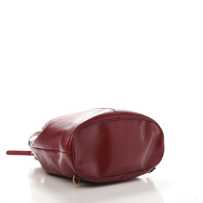 Gucci Piuma Lux Energy Medium Re(Belle) Convertible Bucket Bag Hibiscus Red 4 of 11