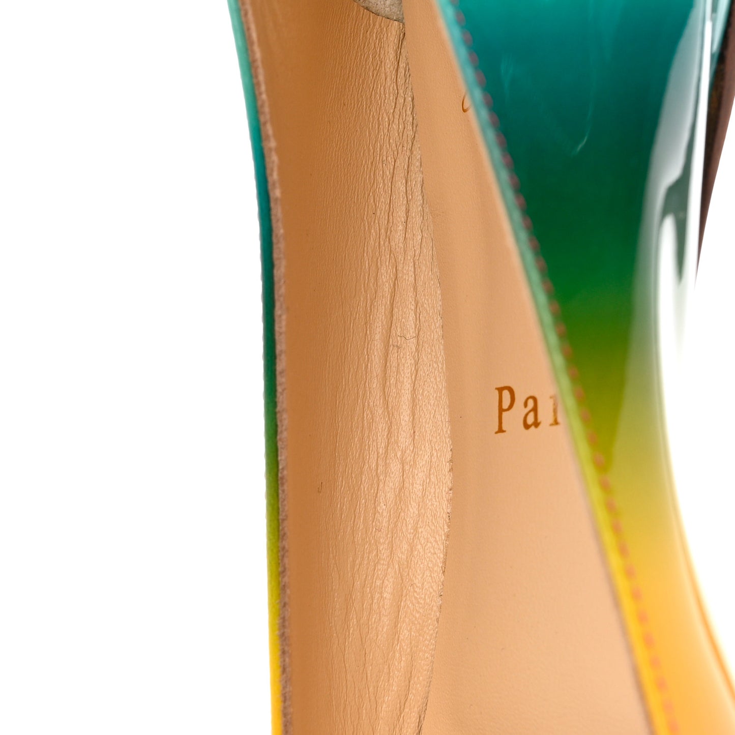 Patent Rainbow Ballalla Flats 39 Multicolor