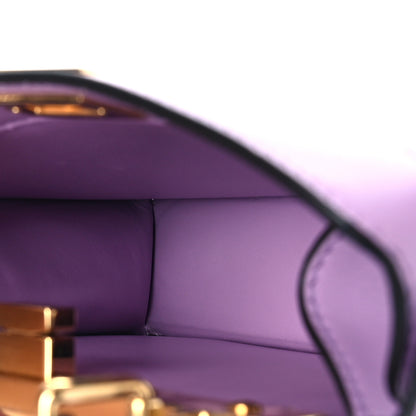 Fendi Shiny Nappa Petite Peekaboo I SEE U Satchel Violetta 6 of 9