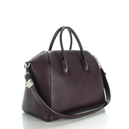 Givenchy Sugar Goatskin Medium Antigona Aubergine 3 of 7