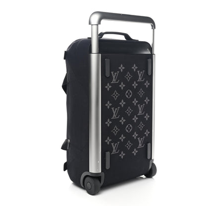 Louis Vuitton Knit Monogram Eclipse Horizon Soft Duffle 55 3 of 11