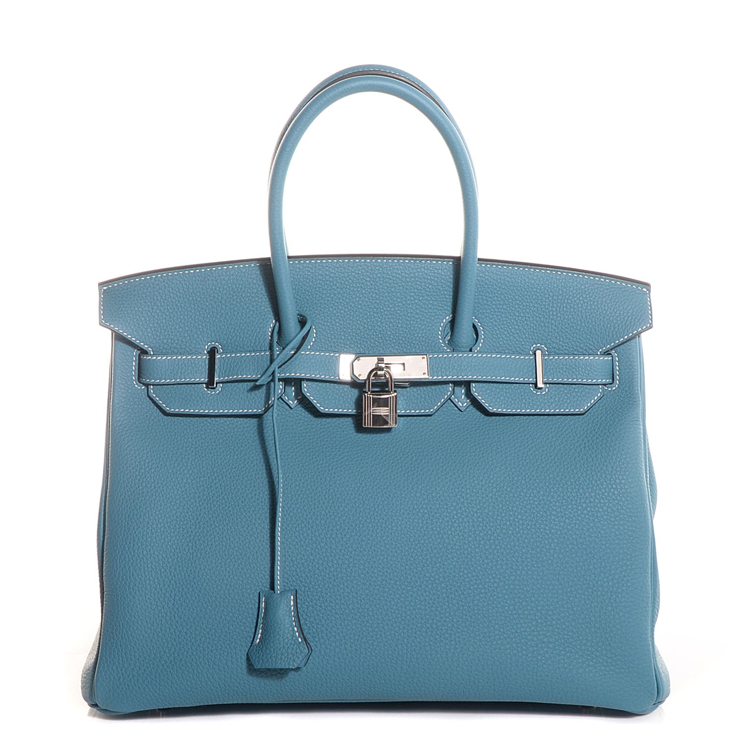 Hermes Togo Birkin 35 Blue Jean 1 of 26