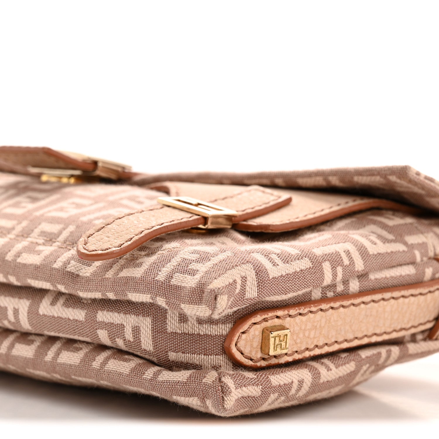 Fendi Zucchino Baguette Pink 10 of 15