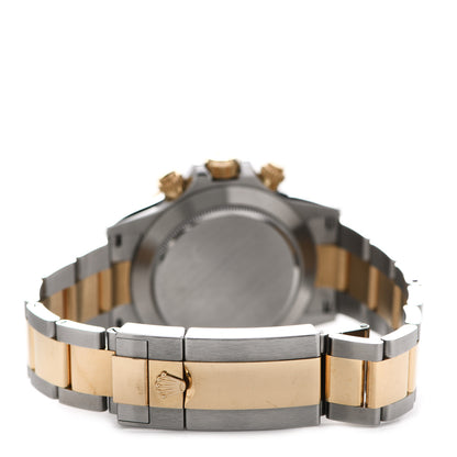 Rolex Stainless Steel 18K Yellow Gold 40mm Oyster Perpetual Cosmograph Daytona Watch Champagne 116503 3 of 5