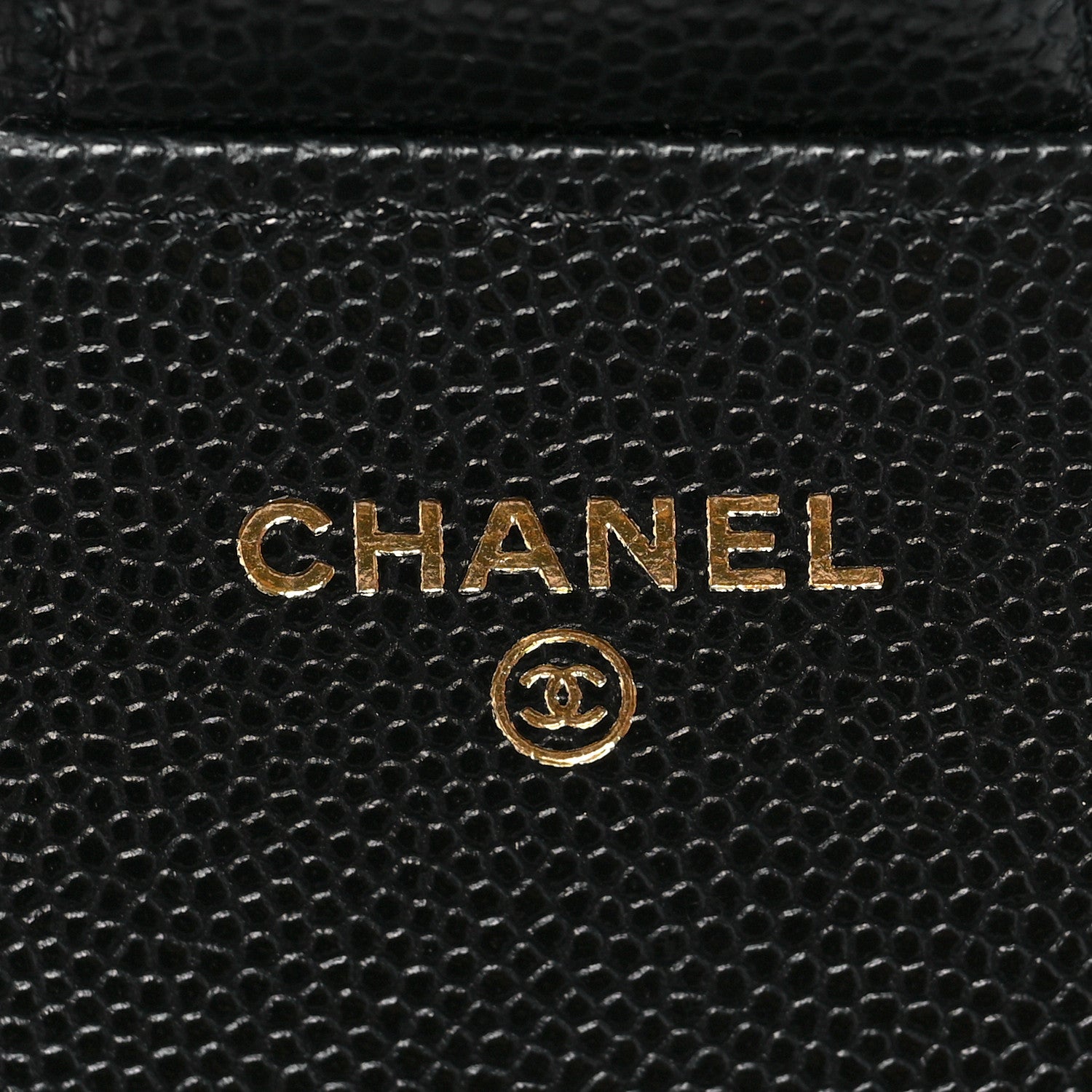 Chanel Caviar Quilted Glasses Case With Chain Black 6 of 9