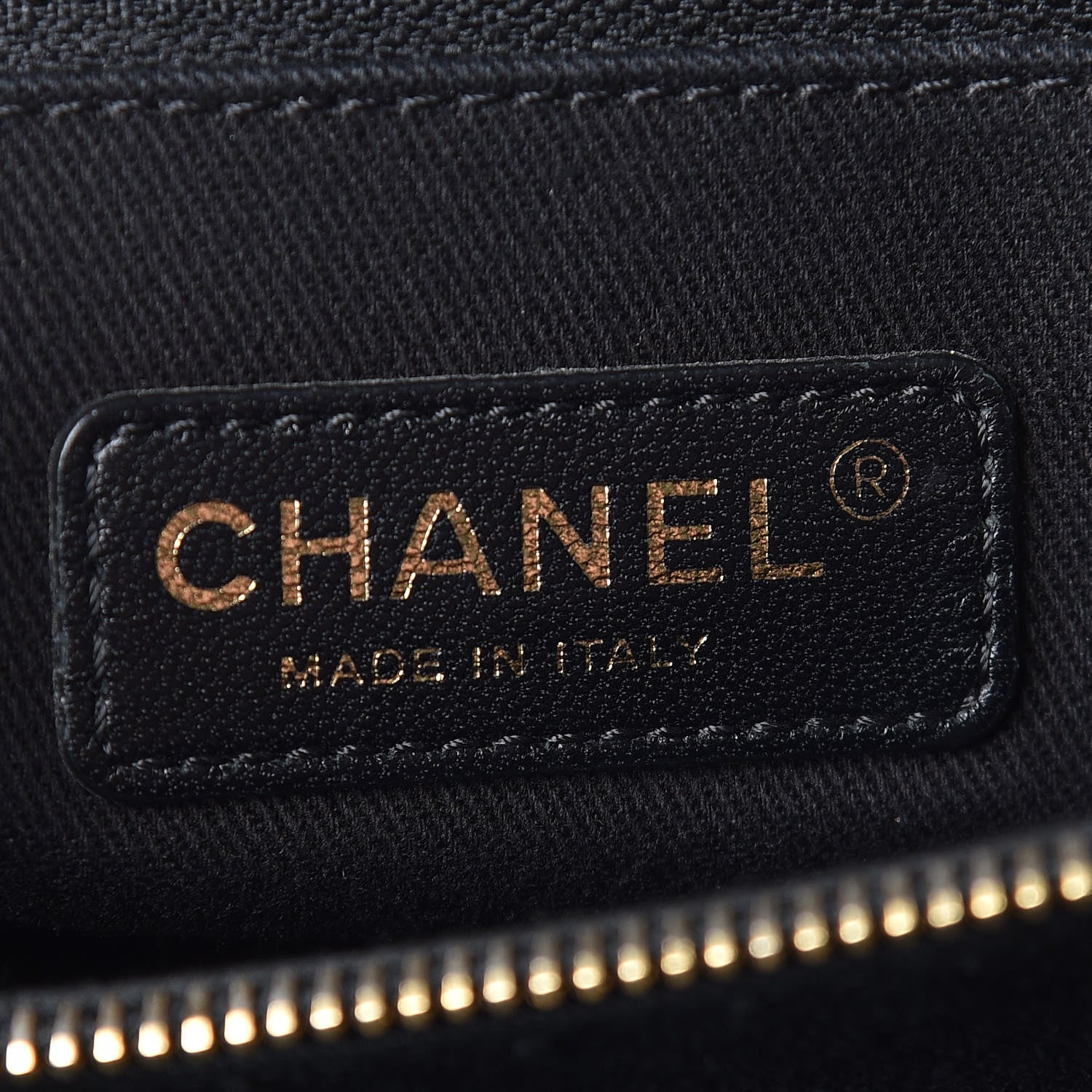 Chanel Caviar Quilted CC Timeless Soft Tote Black 8 of 10
