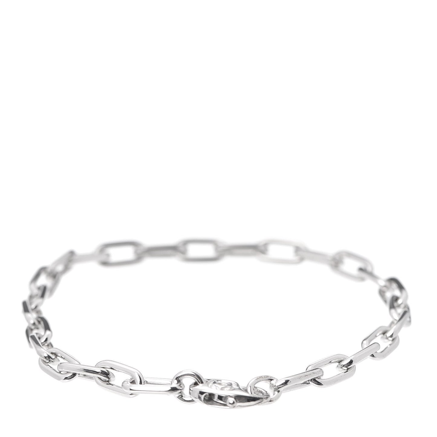 18K White Gold Spartacus Chain Bracelet