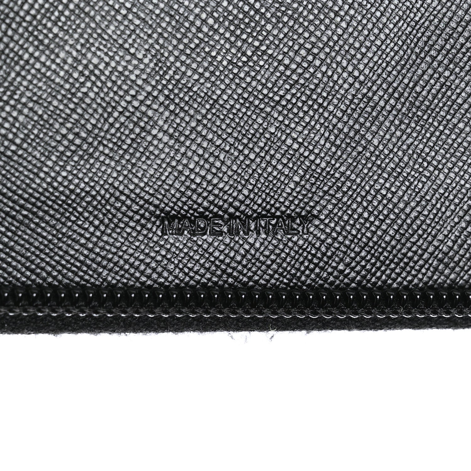 Prada Saffiano Agenda Organizer Case Black 7 of 8