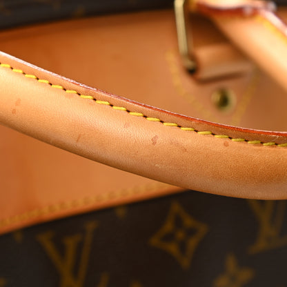 Louis Vuitton Monogram Alize 2 Compartment Luggage Travel Bag 15 of 18