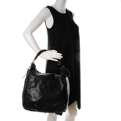 Prada Soft Calf Hobo Nero Black 2 of 8