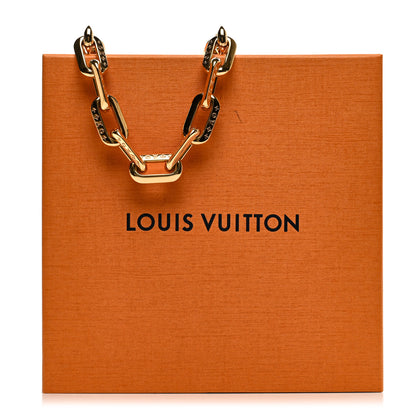 Louis Vuitton LV Edge Necklace MM Gold 5 of 5