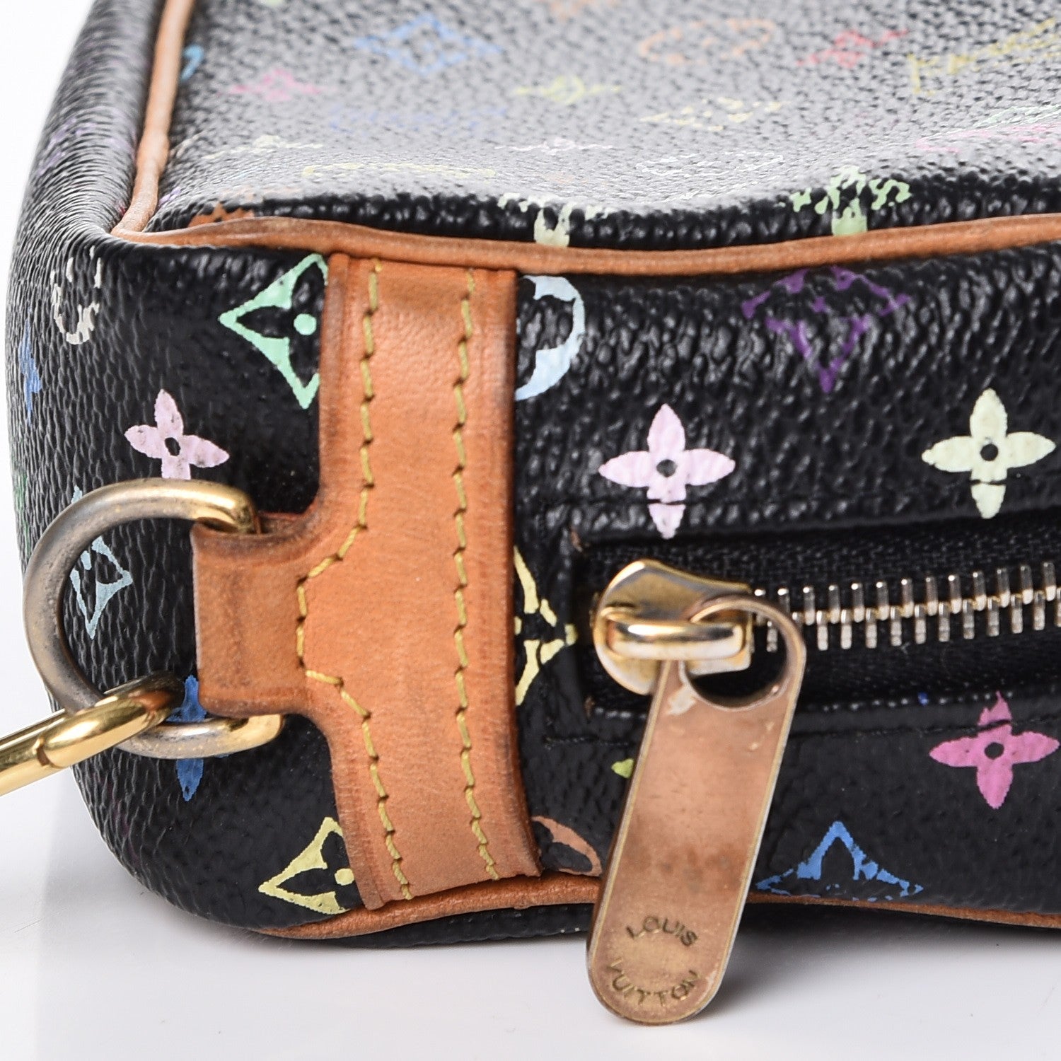 Louis Vuitton Monogram Multicolor Trousse Wapity Black 11 of 11