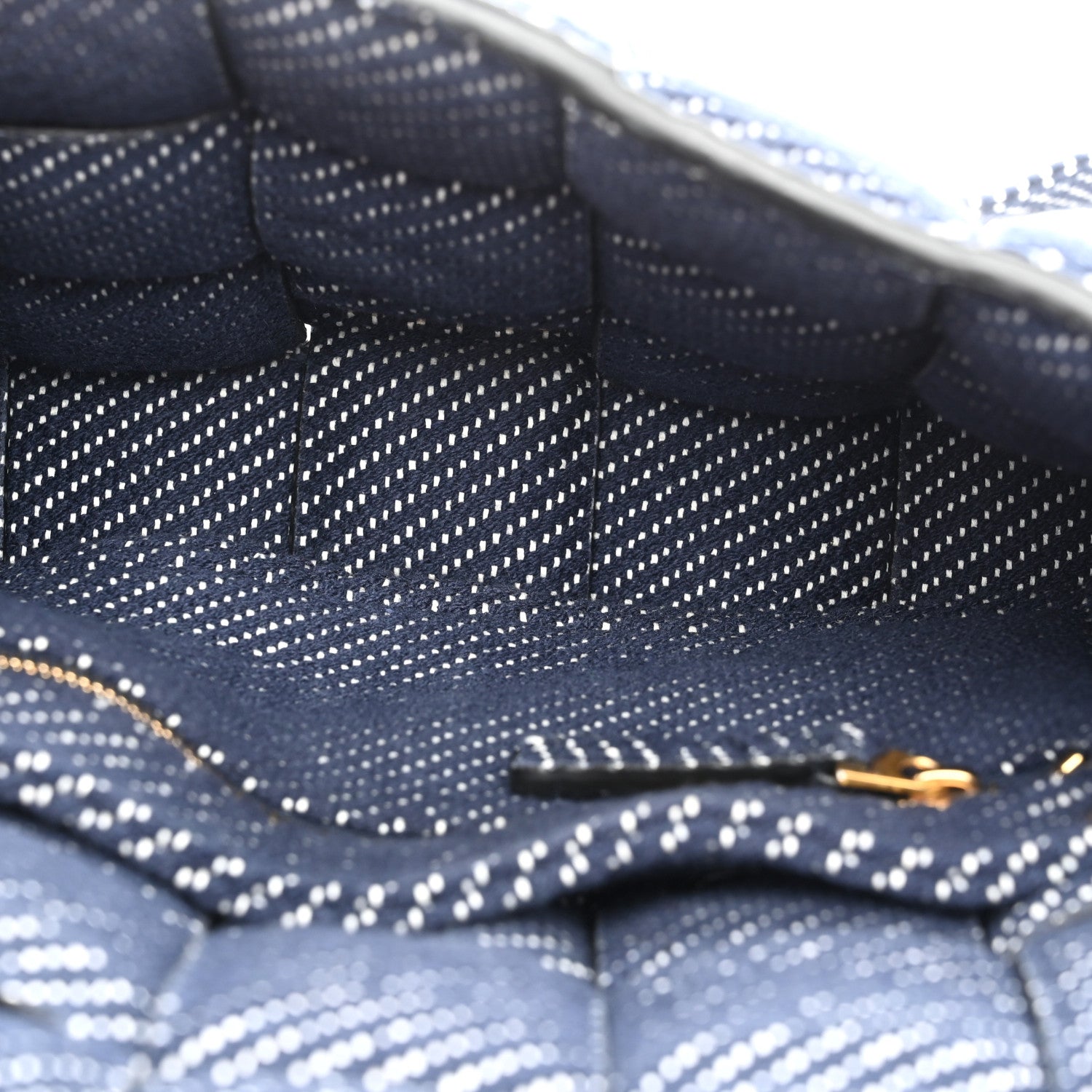 Bottega Veneta Denim Maxi Intrecciato Padded Cassette High Frequency Crossbody Bag Indigo 5 of 10