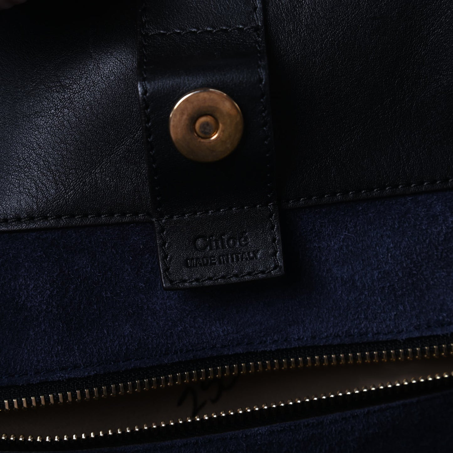 Smooth Calfskin Medium Milo Shopping Tote Black